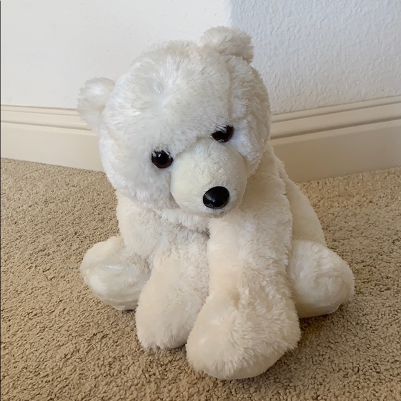 aurora polar bear plush